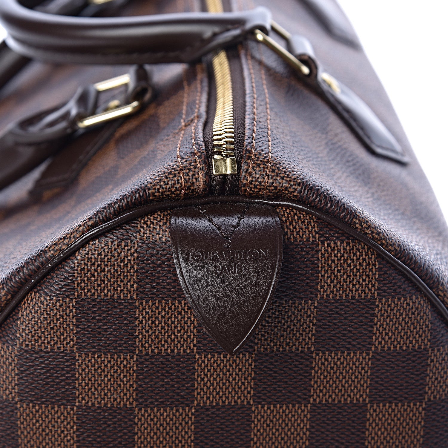 Louis Vuitton Damier Ebene Speedy 30 6 of 10