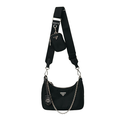 Prada Nylon Re-Edition 2005 Shoulder Bag Black 1 of 11