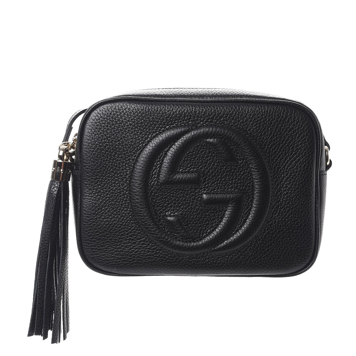 Gucci Pebbled Calfskin Small Soho Disco Bag Black 1 of 7