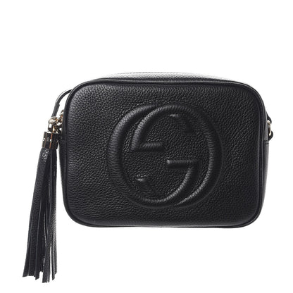 Gucci Pebbled Calfskin Small Soho Disco Bag Black 1 of 7