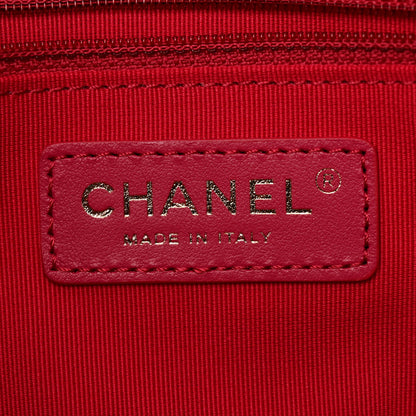 Chanel Calfskin CC Zipped Shopping Tote Black 6 of 10