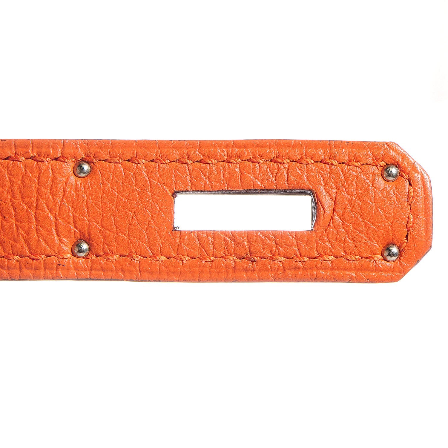 Hermes Togo Birkin 40 Orange 17 of 28