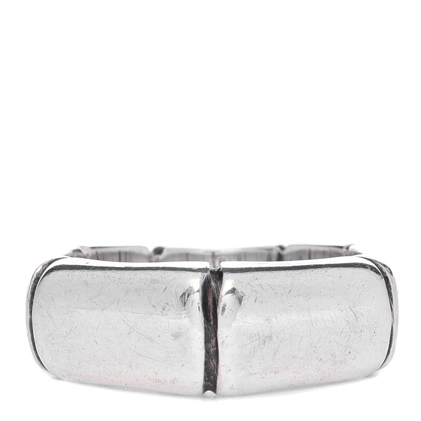 Sterling Silver Bamboo Band Ring 49 4.75