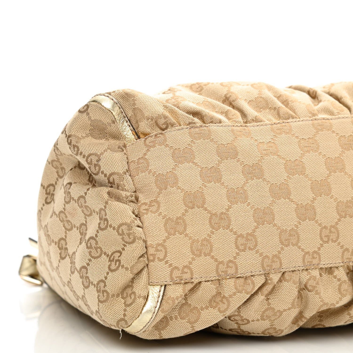 Gucci Monogram Large D Gold Hobo Gold 8 of 10