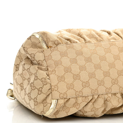 Gucci Monogram Large D Gold Hobo Gold 8 of 10