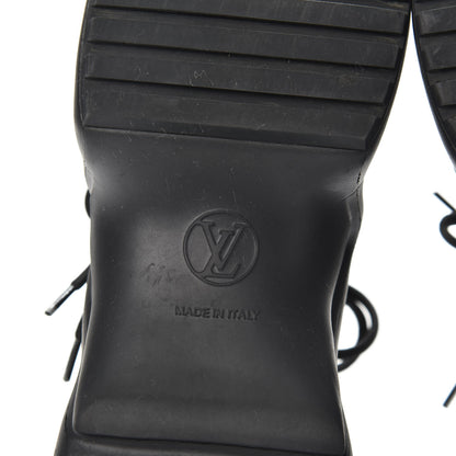 Louis Vuitton Calfskin Patent Monogram LV Archlight Sneakers 37 Black 6 of 9