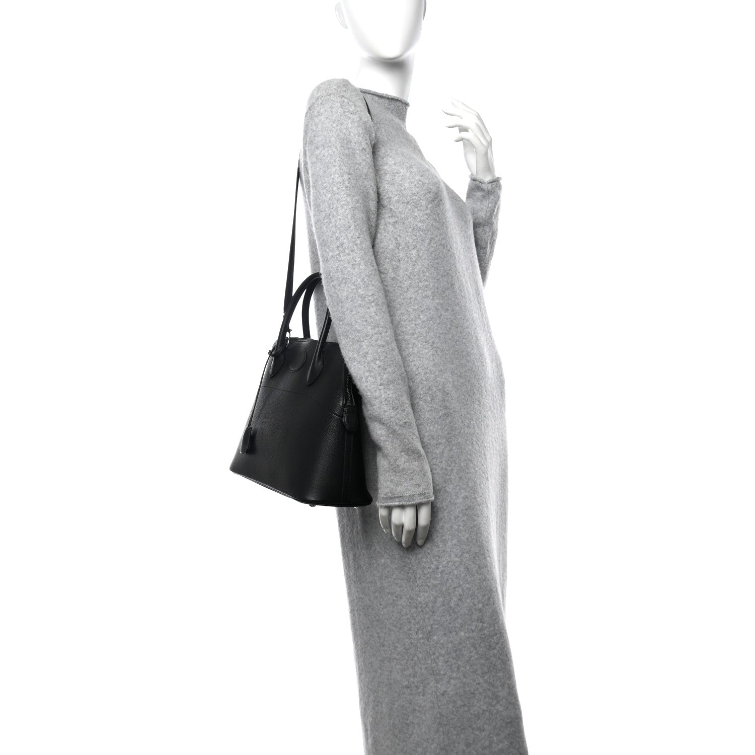 Hermes Togo Bolide 31 Black 2 of 12