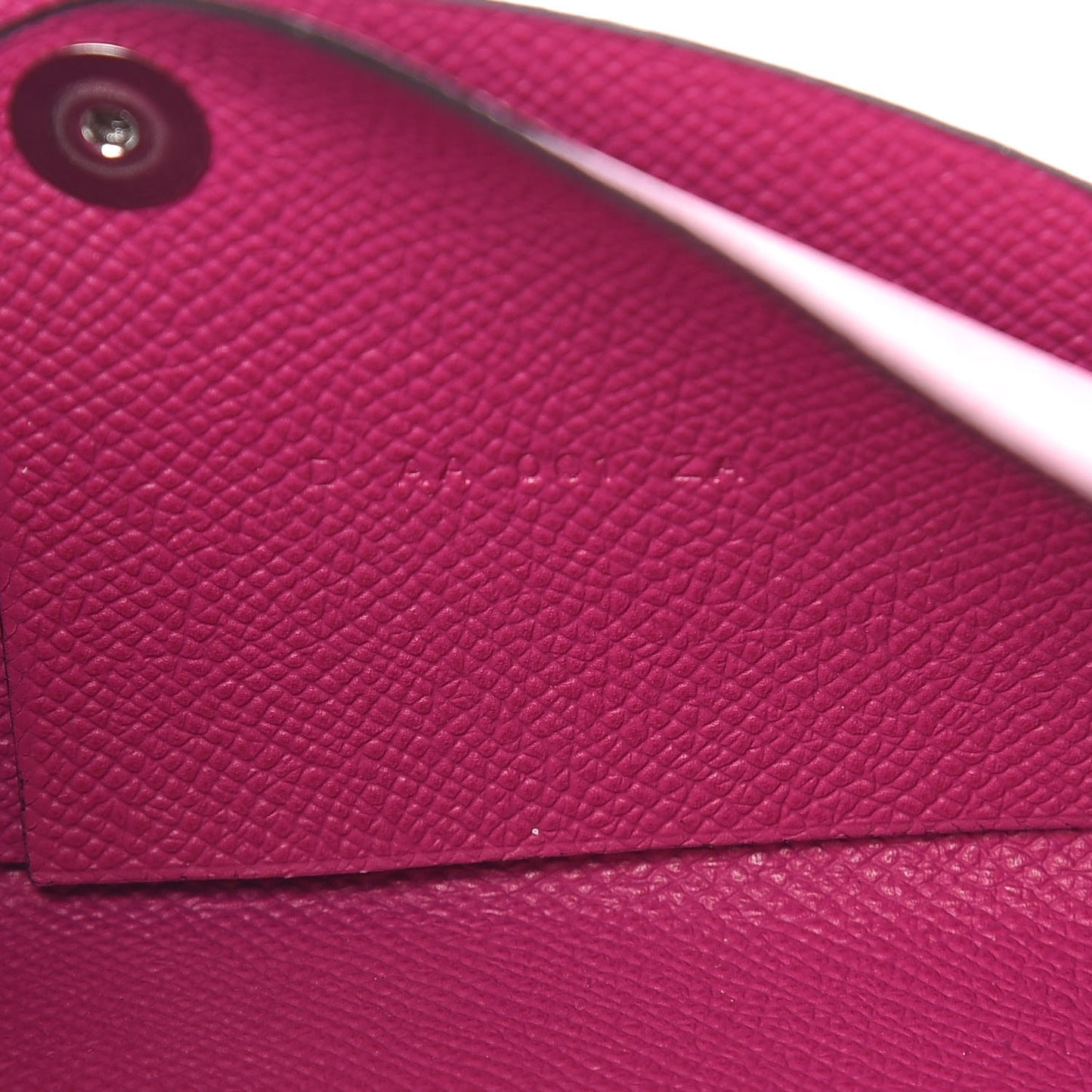 Epsom Calvi Pouch Rose Poupre Bleu Electrique