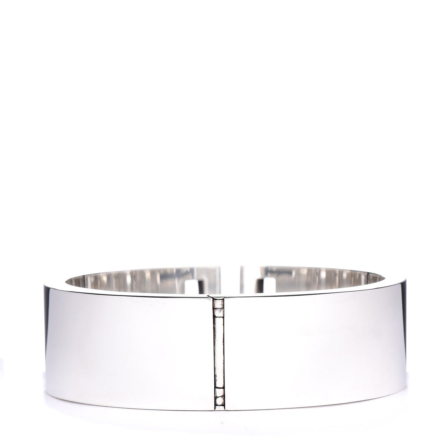 Tiffany Sterling Silver T Cutout Cuff Bracelet 3 of 5