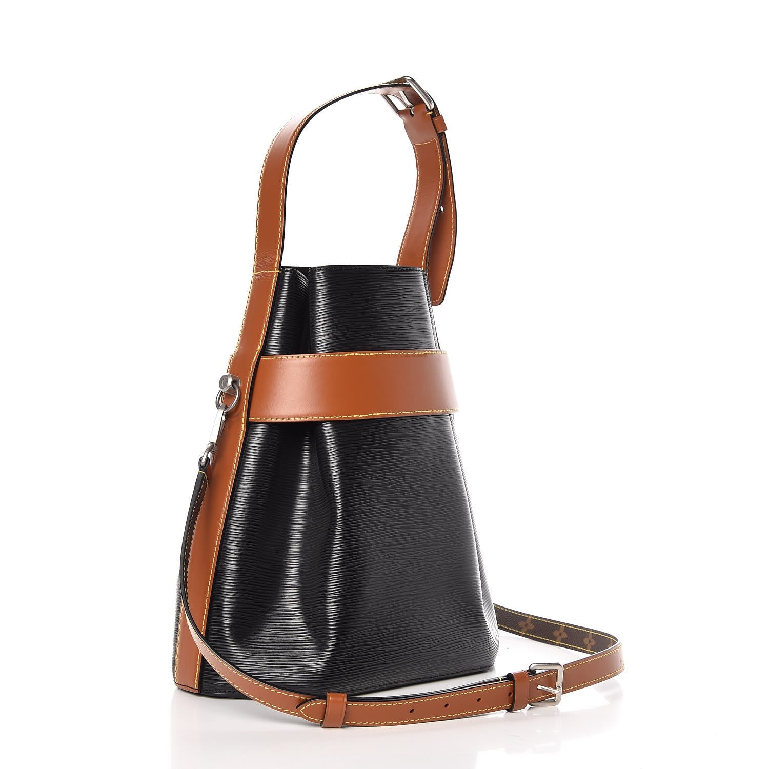 Louis Vuitton Epi Twist Bucket Black 3 of 9