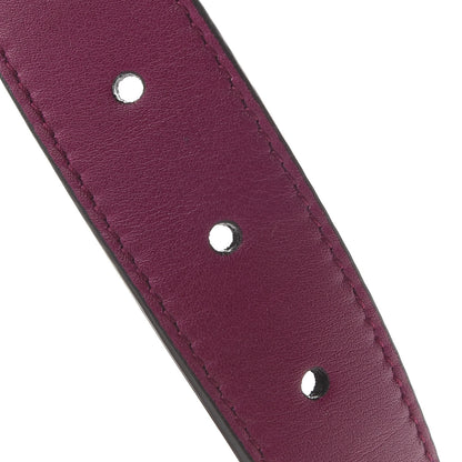 Gucci Velvet Matelasse GG Marmont Belt Bag 85 34 Fuchsia Violet Cyclamen 11 of 12