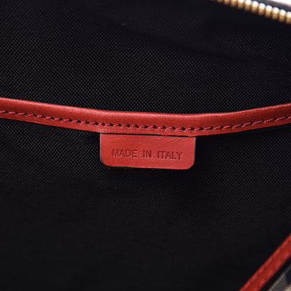 Burberry Horseferry Check Medium Alchester Bowling Bag Red 6 of 10