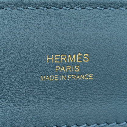 Hermes Evercolor Swift 21 24/24 New Blue Jean 6 of 11