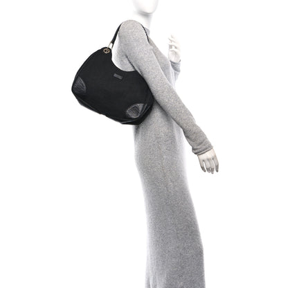 Gucci Canvas Guccissima Hobo Black 2 of 10