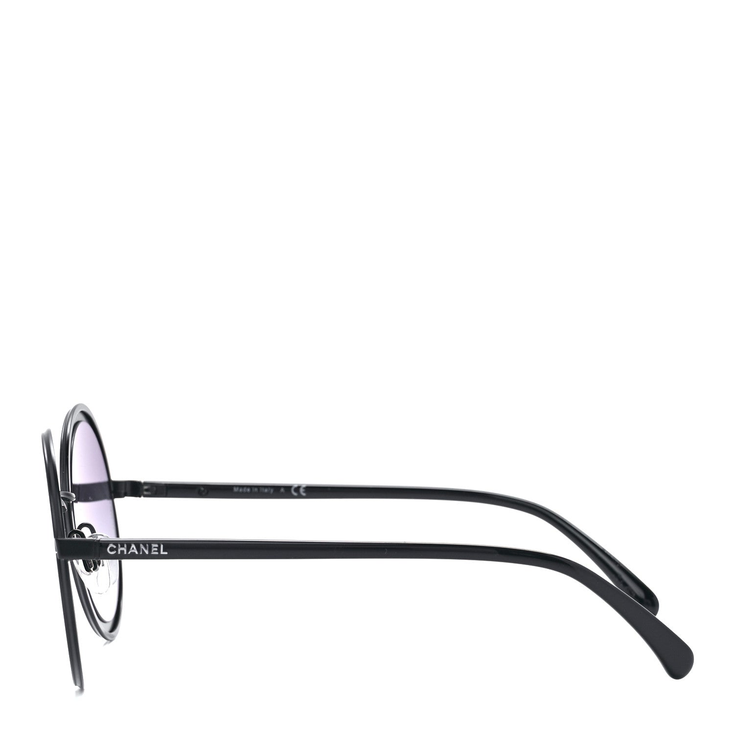 Chanel Round Sunglasses 4226 Black 3 of 8