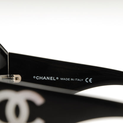 Chanel Mother of Pearl CC Sunglasses 5076-H Black 3 of 4