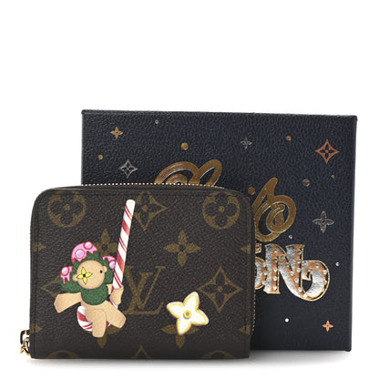 Louis Vuitton Monogram 2024 Christmas Animation Candy Factory Zippy Coin Purse Candy Red 7 of 7