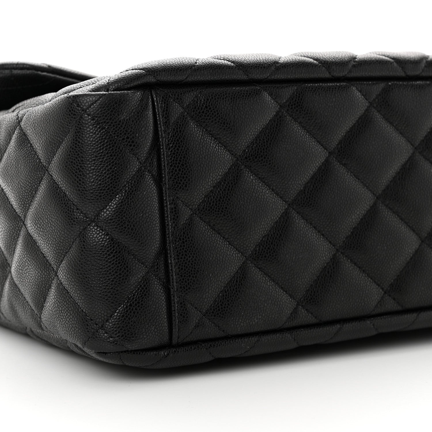 Chanel Caviar Quilted Small XXL Travel Flap Bag Black 9 of 10