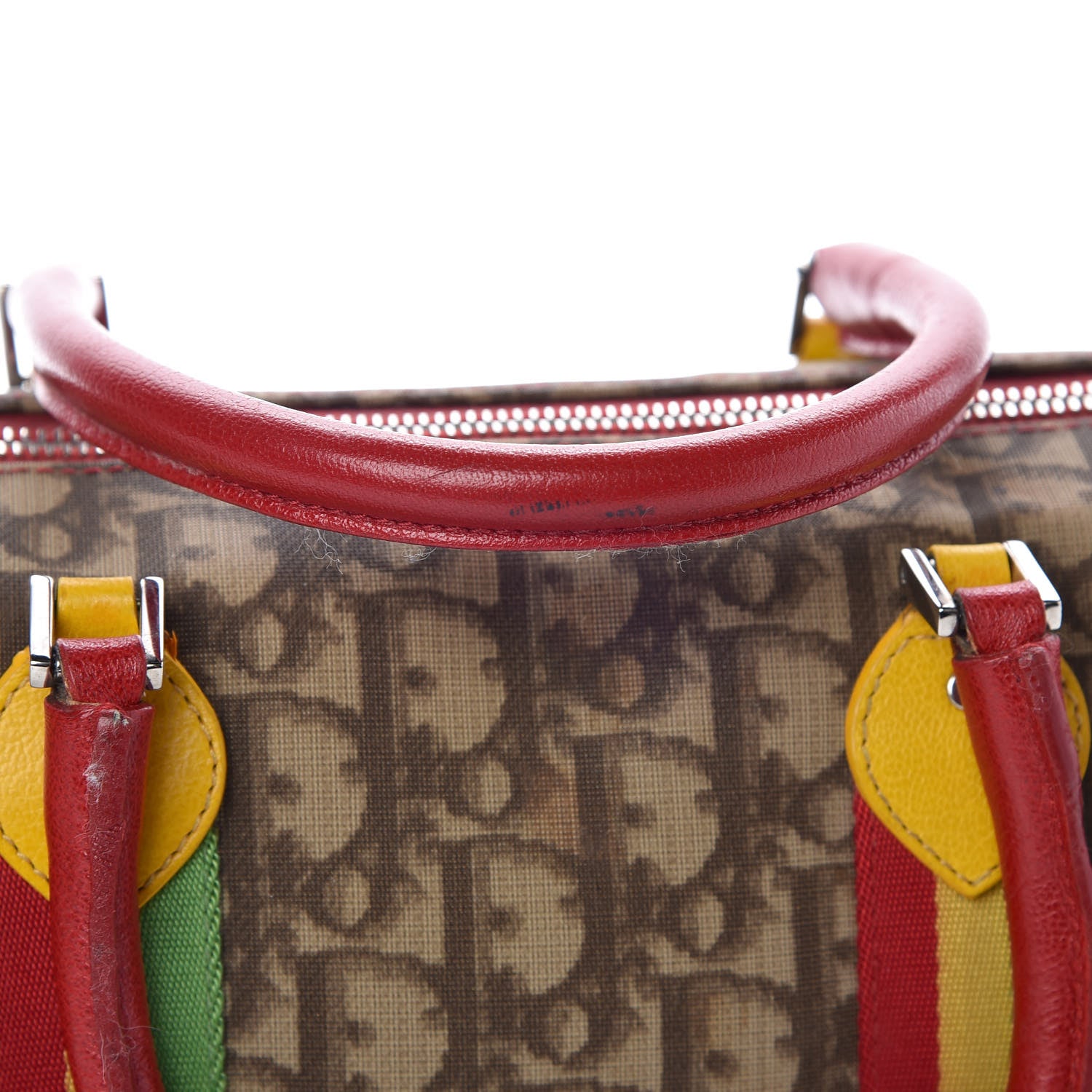 Christian Dior Monogram Rasta Boston Beige 11 of 18