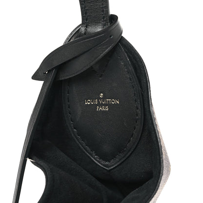 Louis Vuitton Monogram Flower Hobo Black 6 of 9