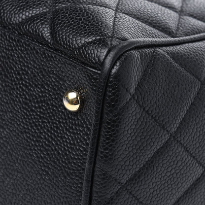 Chanel Caviar Quilted Large Bowler Black 11 of 17