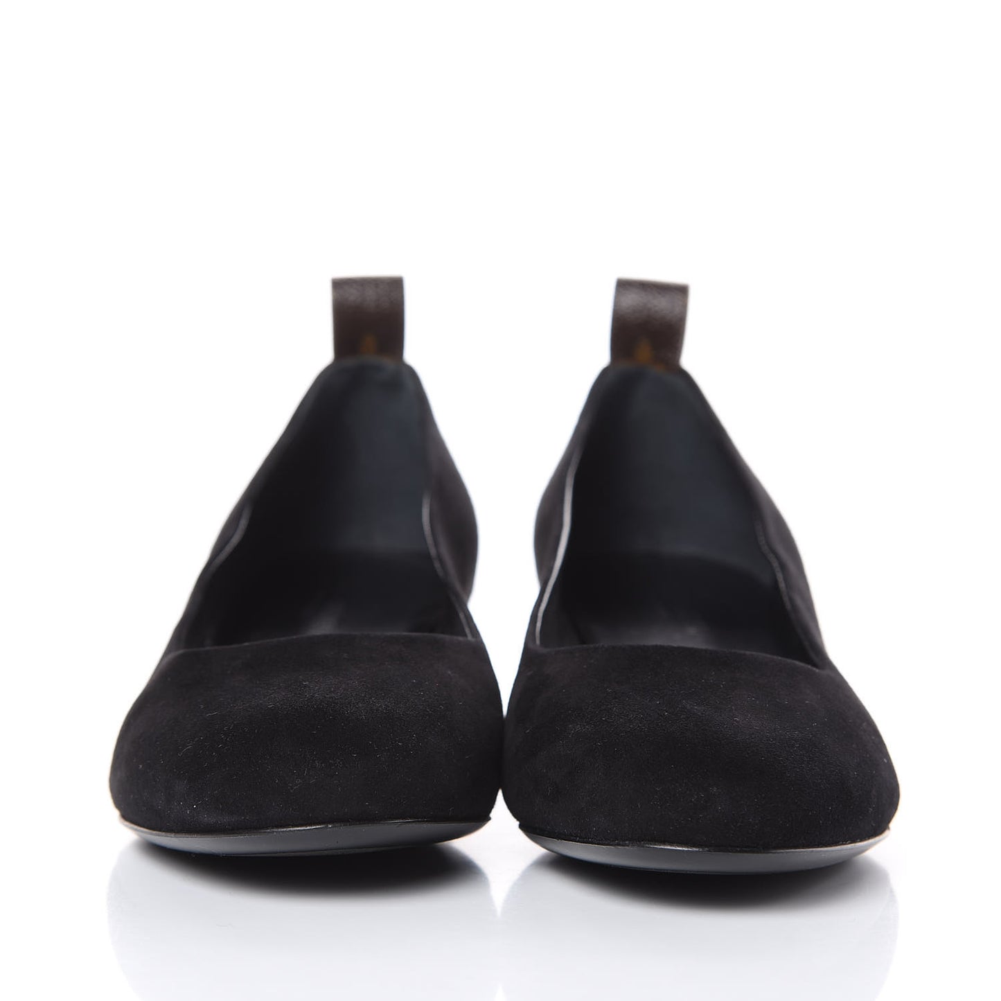 Suede Uniformes Pump 39 Black