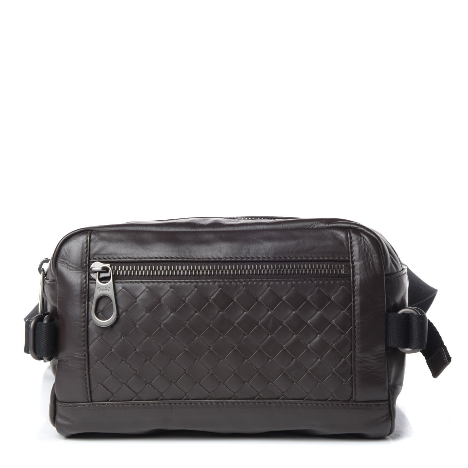 Bottega Veneta Calfskin Intrecciato Belt Bag Ebano 1 of 11