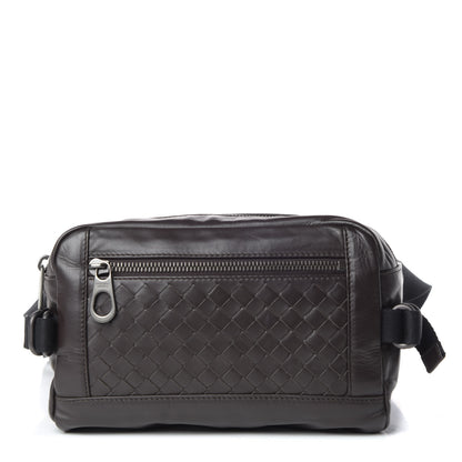 Bottega Veneta Calfskin Intrecciato Belt Bag Ebano 1 of 11