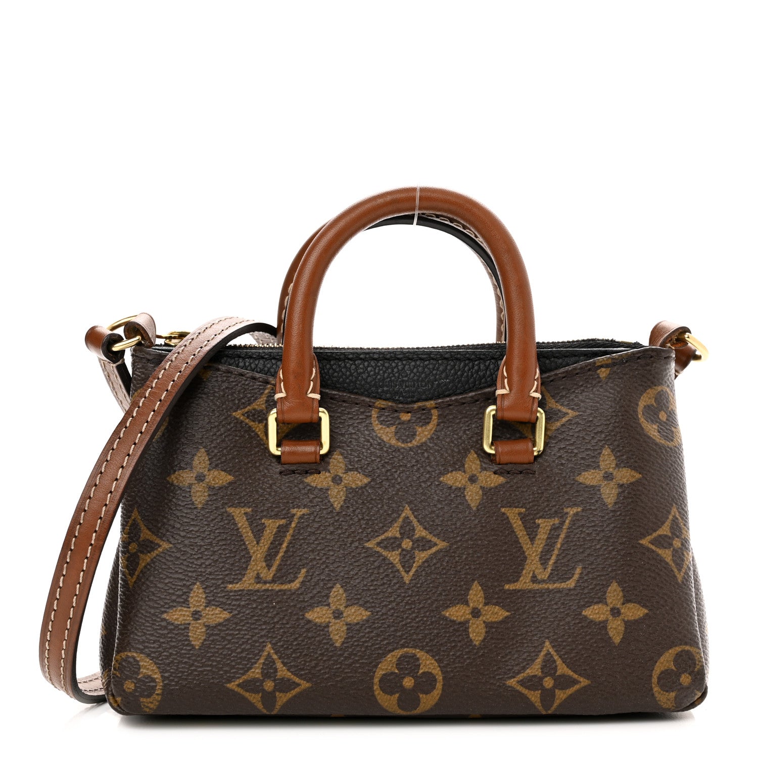 Louis Vuitton Monogram Nano Pallas Black 1 of 9