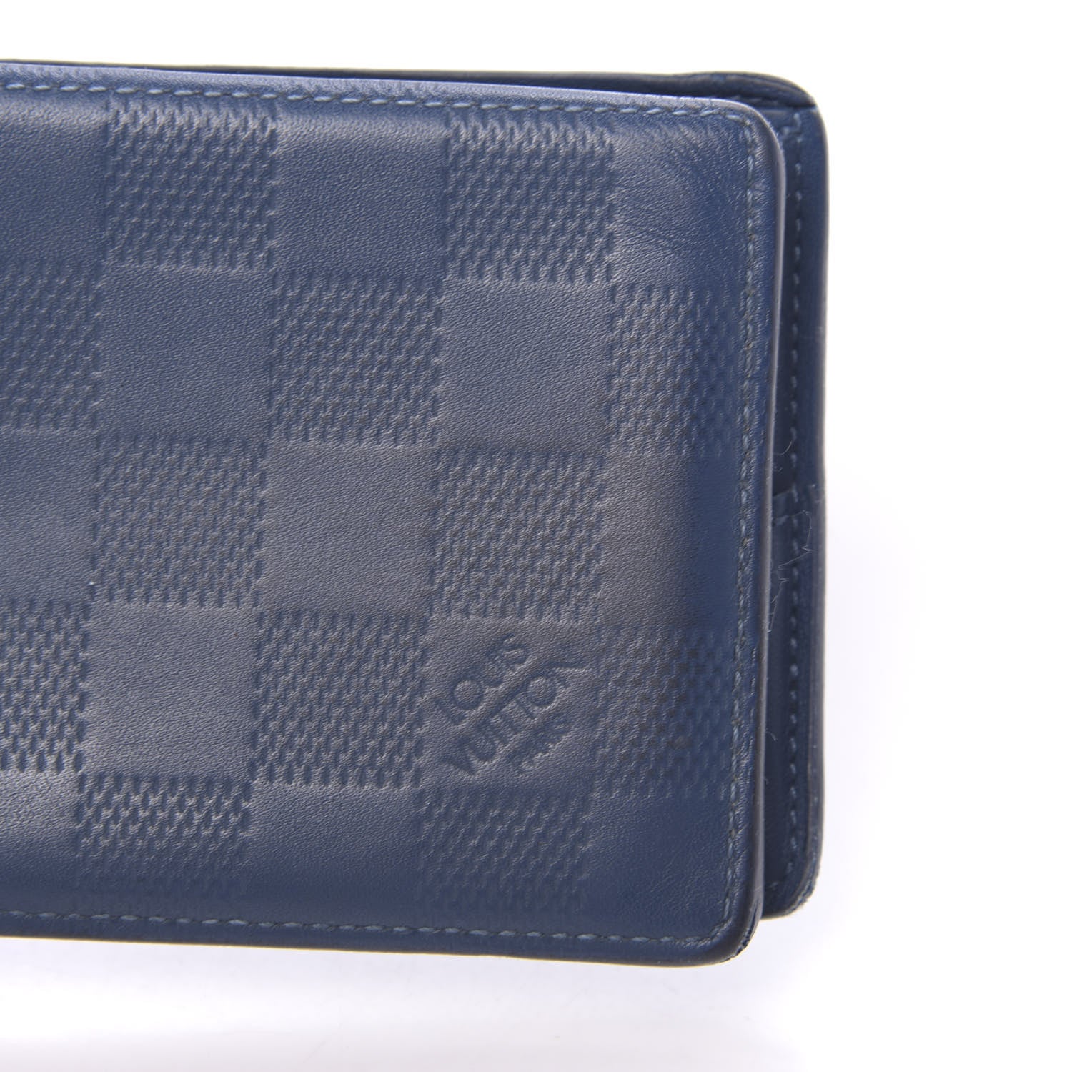 Louis Vuitton Damier Infini Slender Wallet Neptune 9 of 9