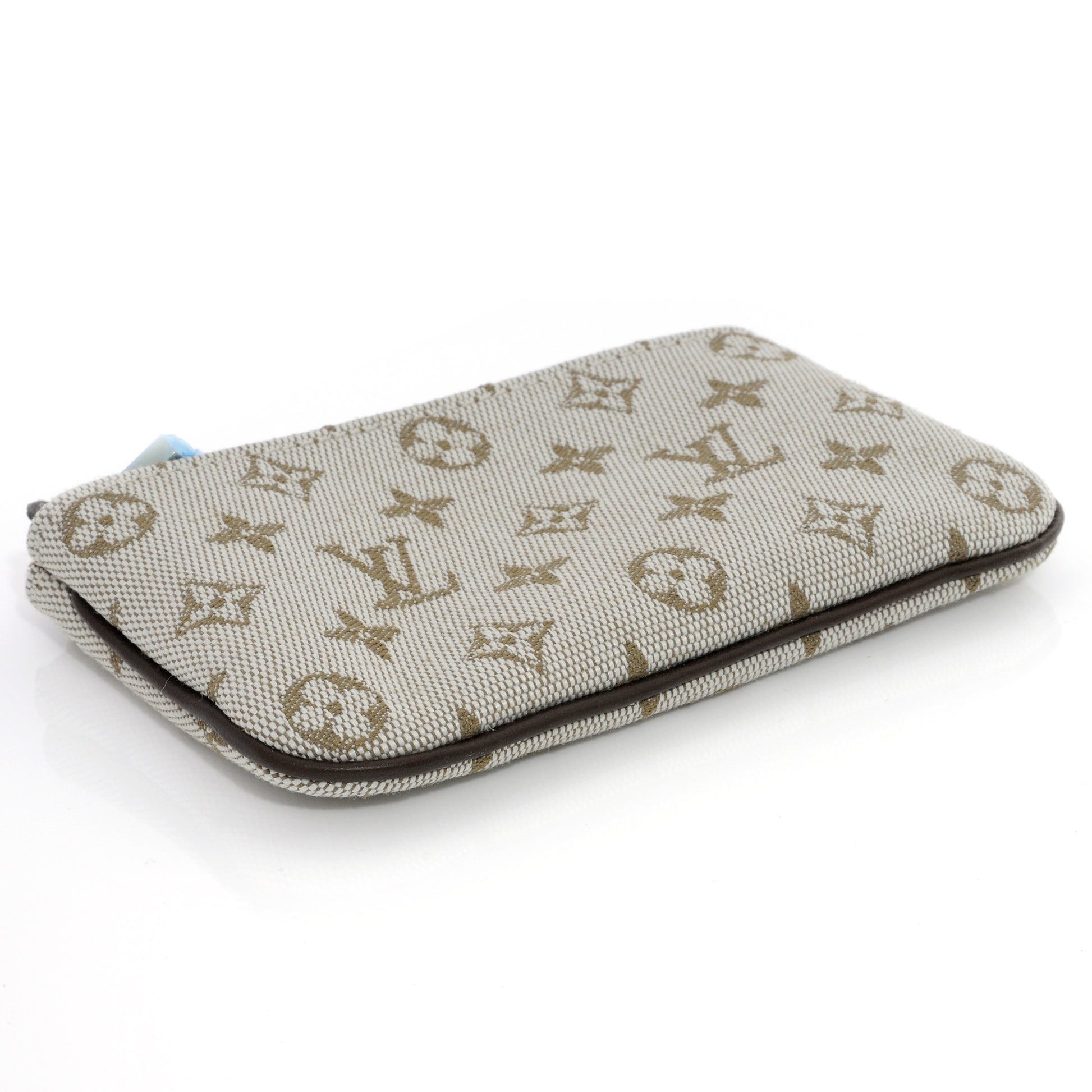 Louis Vuitton Mini Monogram Key Pouch Kaki 3 of 7