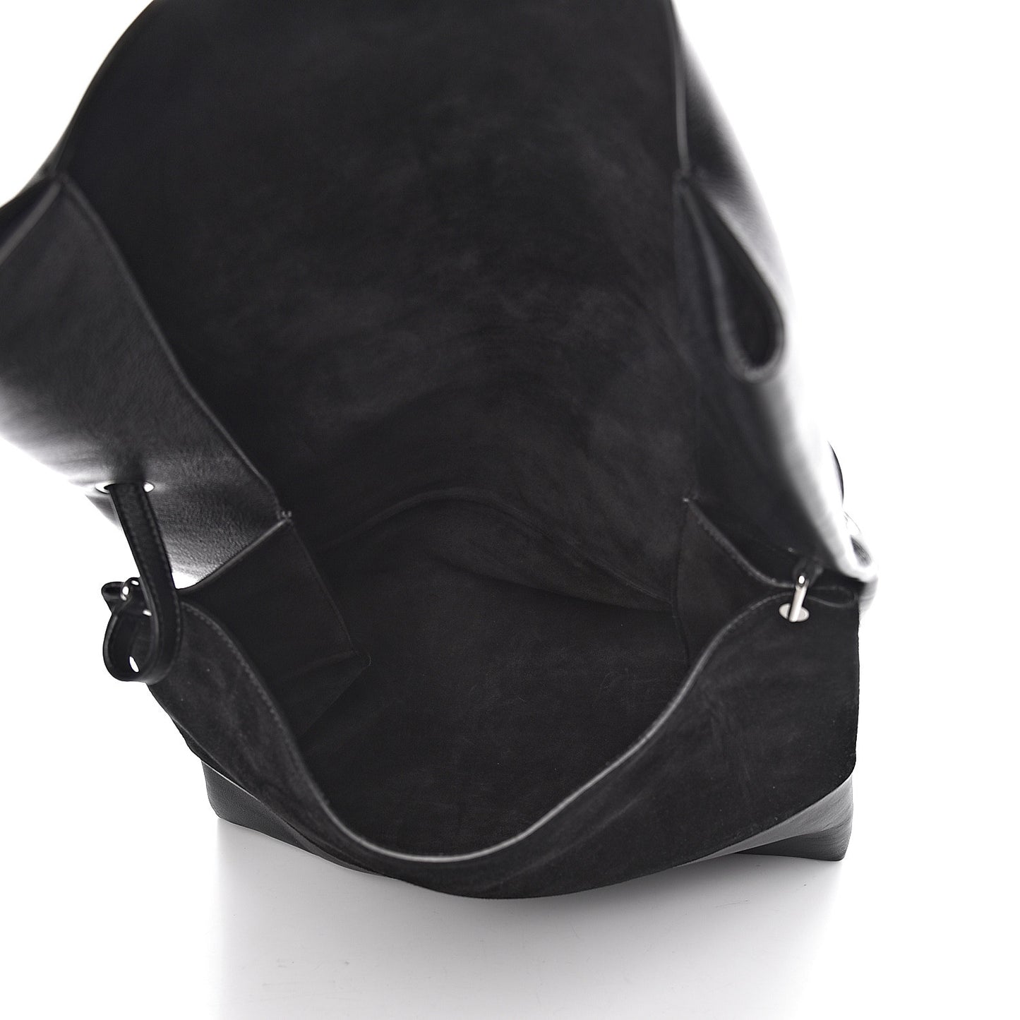 Calfskin All Soft Shoulder Bag Black