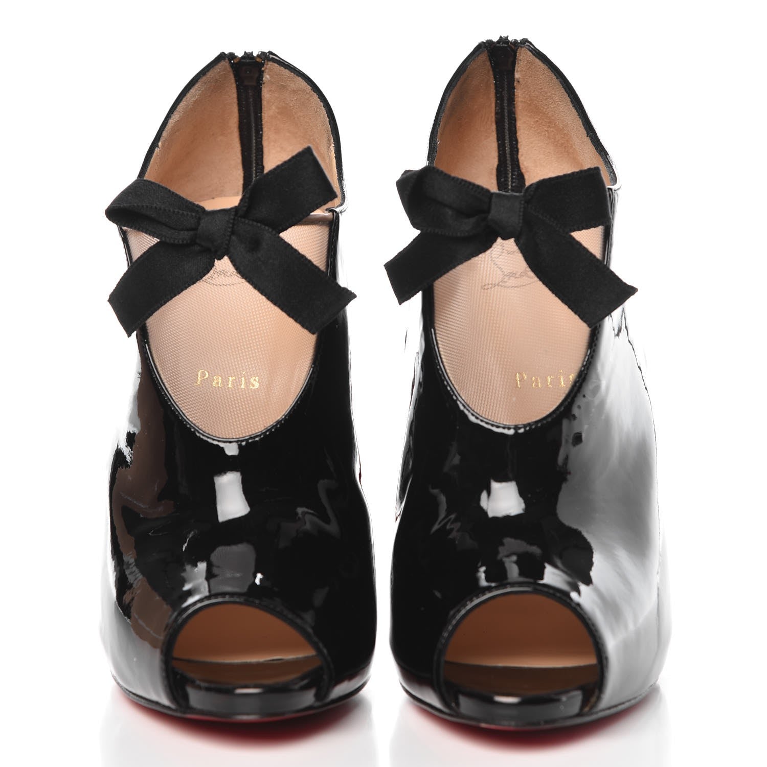Christian Louboutin Patent Estanodo 120 Pumps 40 Black 2 of 8