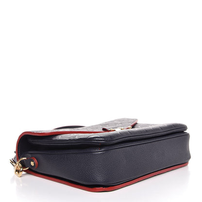 Louis Vuitton Empreinte Pochette Metis Marine Rouge 4 of 7