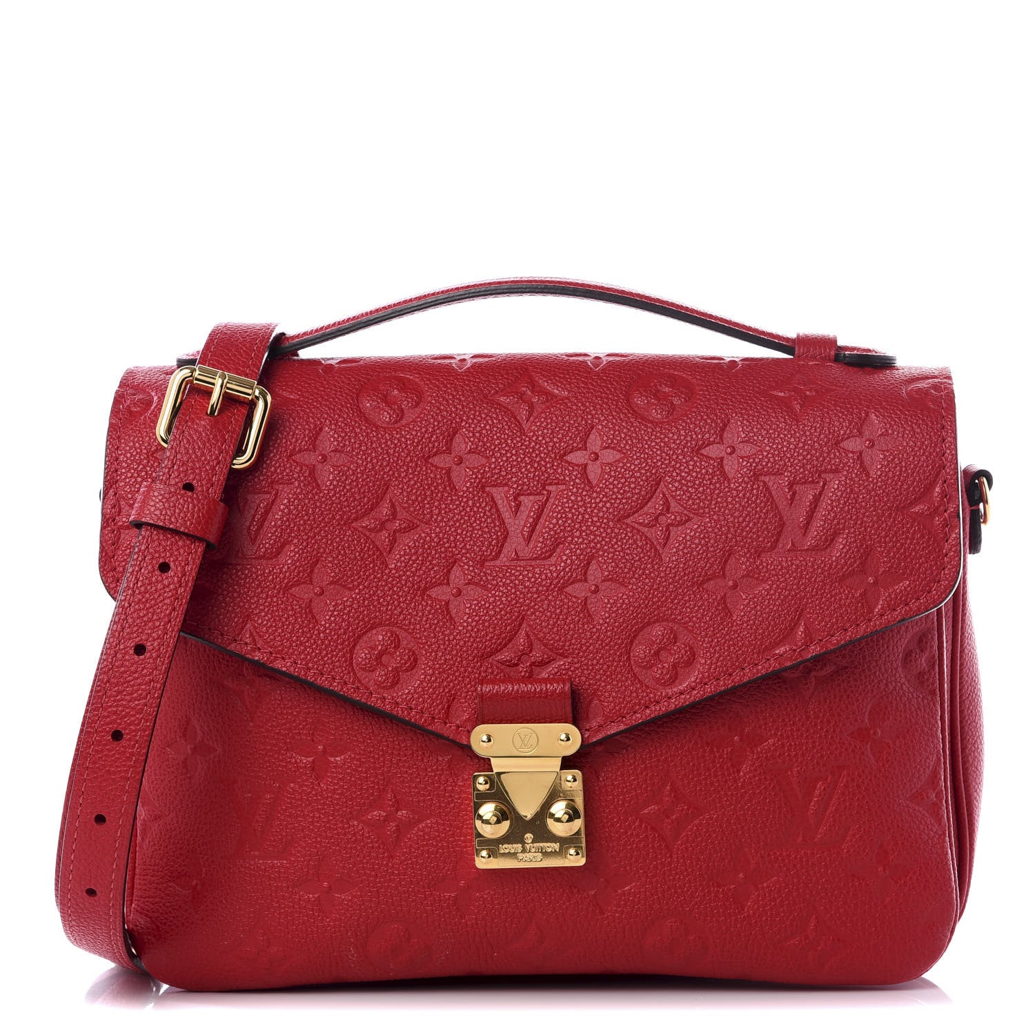 Louis Vuitton Empreinte Pochette Metis Cherry 1 of 8