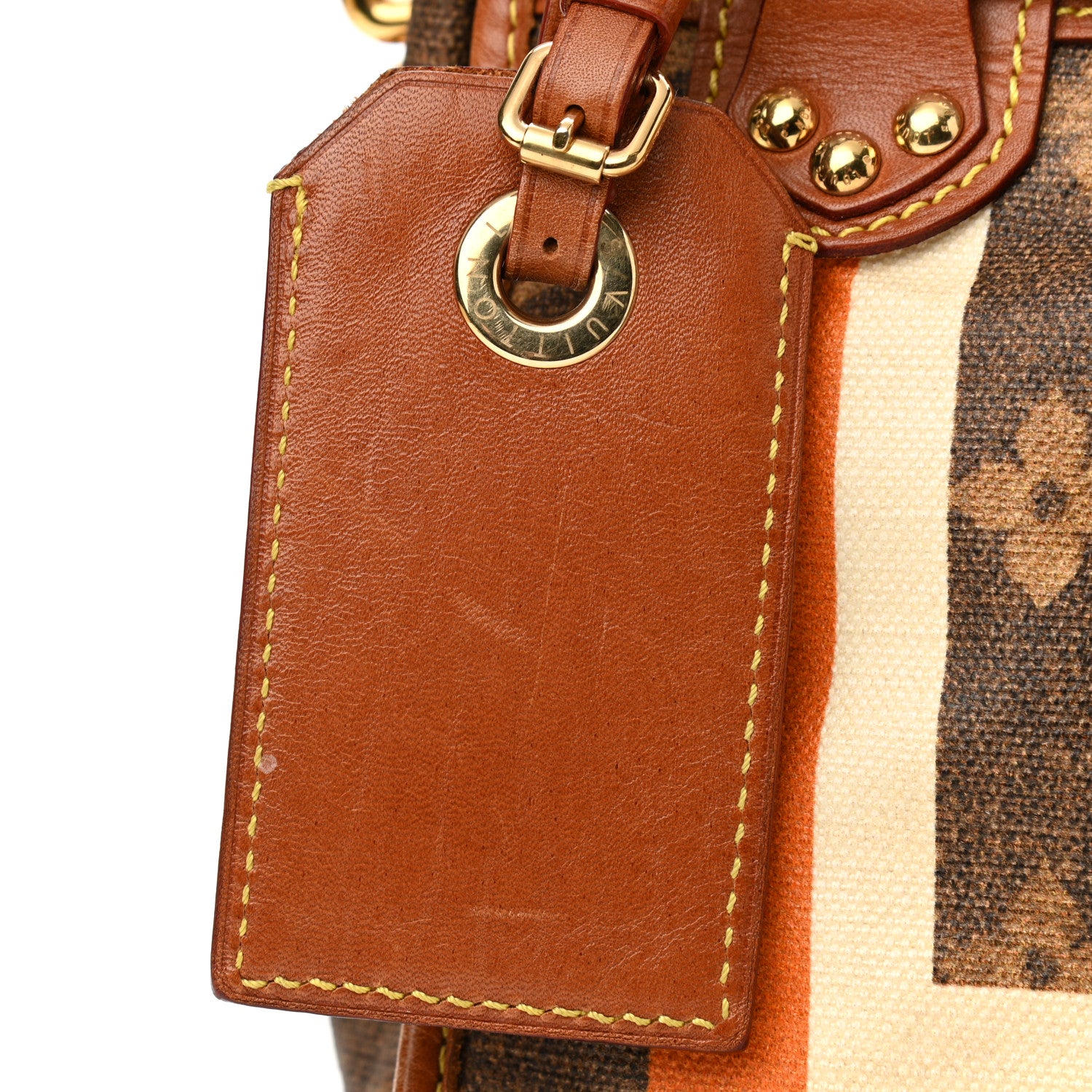 Louis Vuitton Monogram Rayures Tisse Sac PM 11 of 18