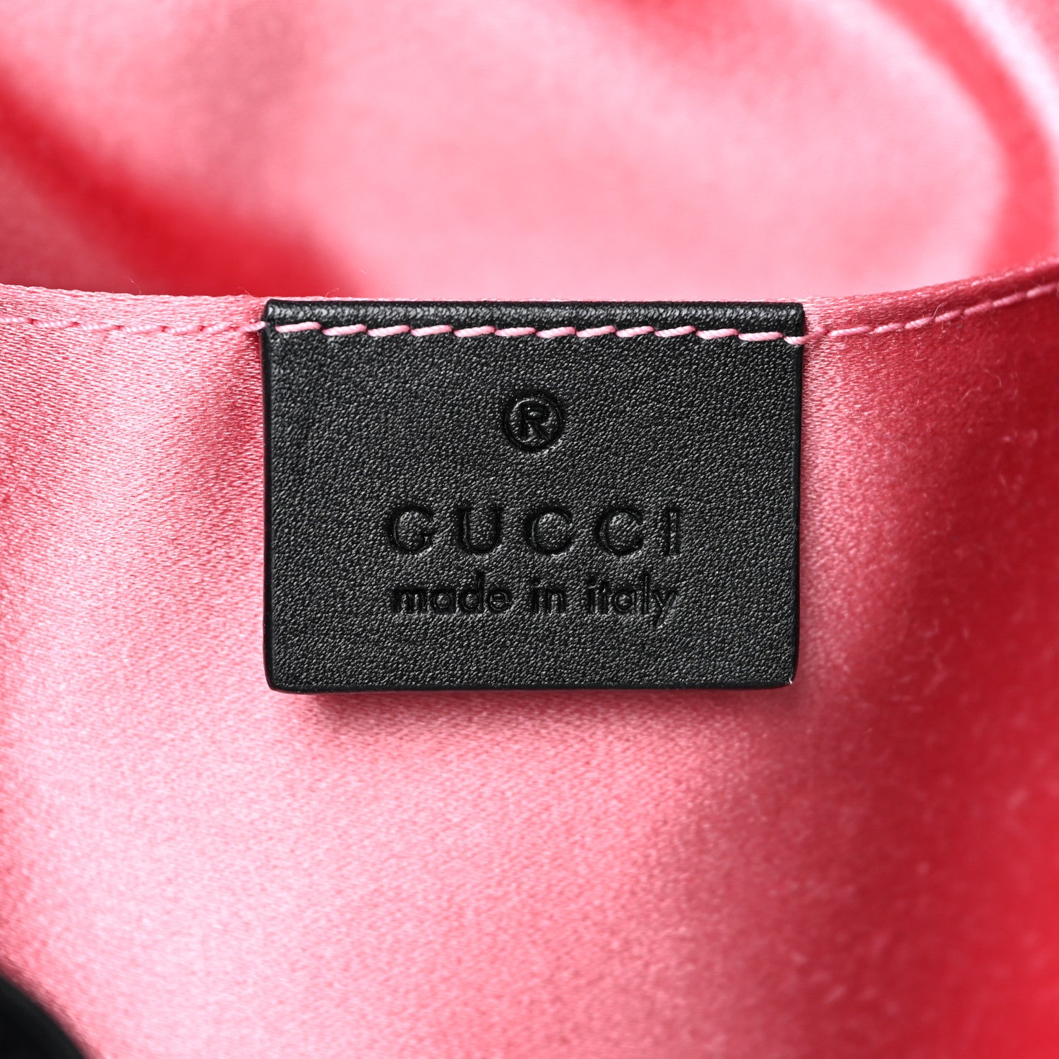 Gucci Velvet Matelasse GG Marmont Bucket Bag Black 6 of 12