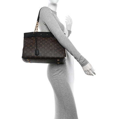 Louis Vuitton Monogram Pallas Shopper Black 2 of 11