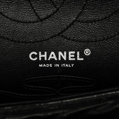 Chanel Glazed Calfskin Quilted 2.55 Reissue 226 Flap So Black 6 of 7