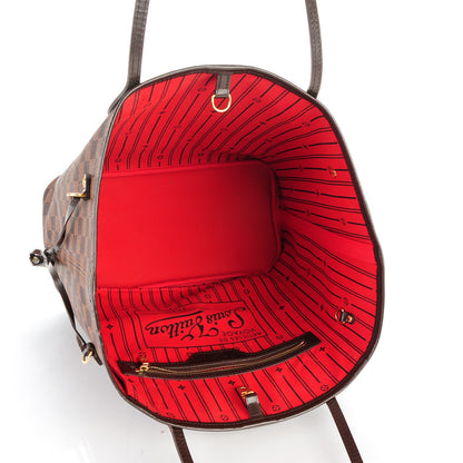Louis Vuitton Damier Ebene Neverfull MM 5 of 7