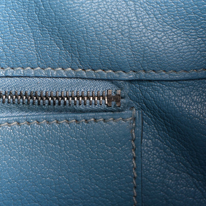 Hermes Togo Birkin 35 Blue Jean 26 of 37