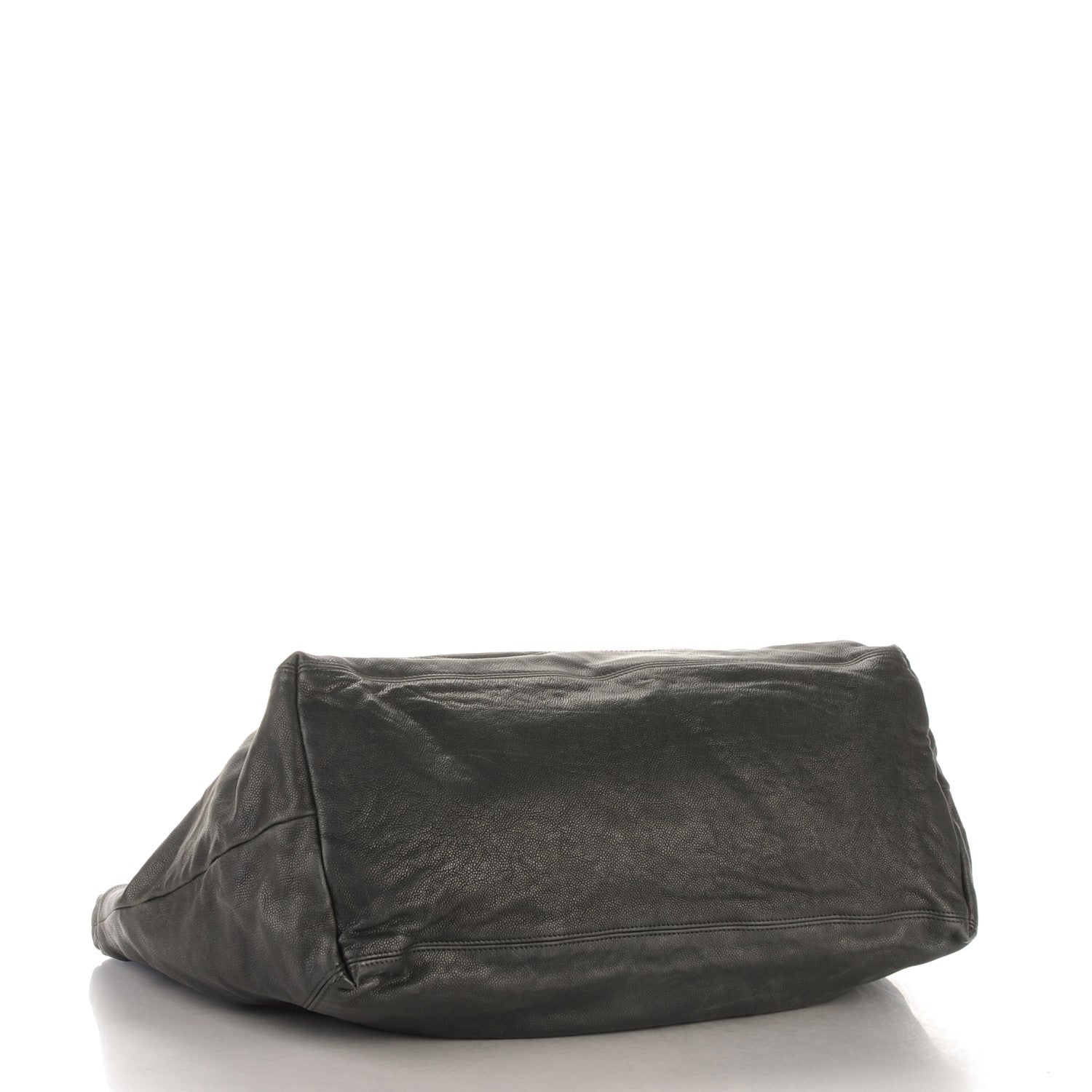 Chanel Distressed Caviar XL Coco Cabas Black 4 of 8