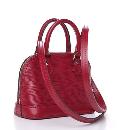Louis Vuitton Epi Nano Alma Fuchsia 3 of 9