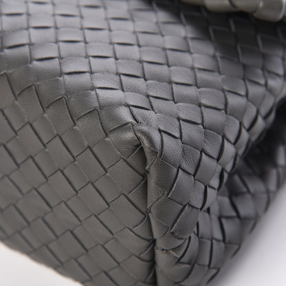 Bottega Veneta Nappa Intrecciato Medium Olimpia Bag Light Grey 9 of 13