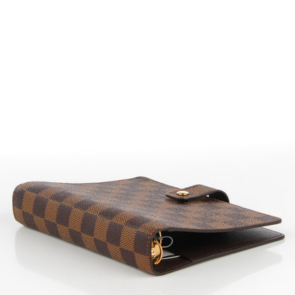Louis Vuitton Damier Ebene Medium Ring Agenda Cover 4 of 7