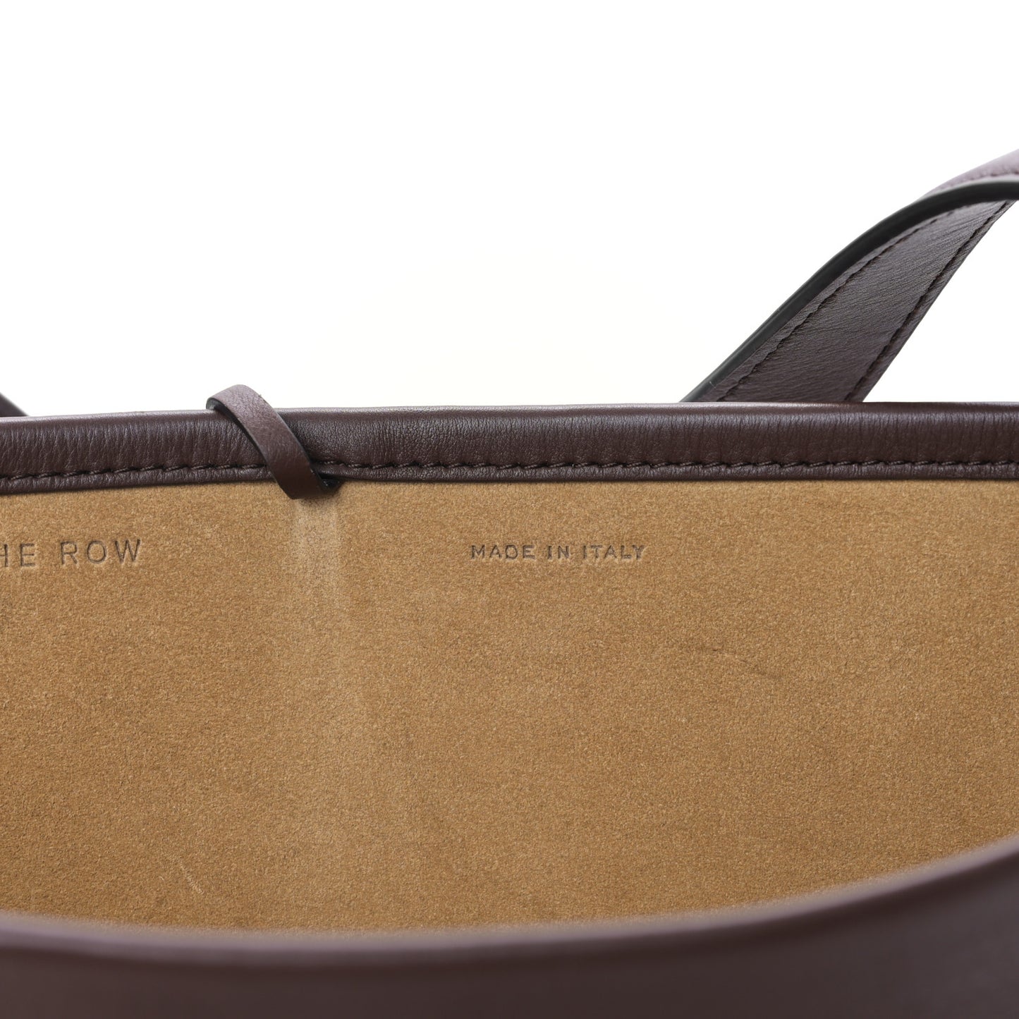 Calfskin Medium N/S Park Tote Brown