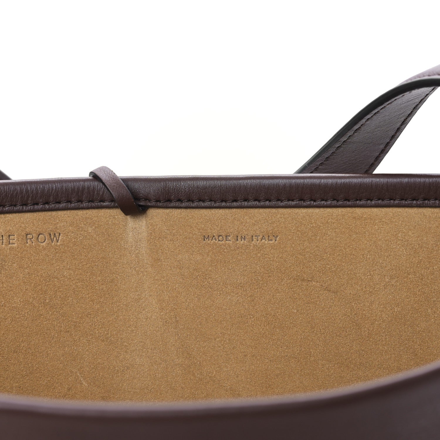 The Row Calfskin Medium N/S Park Tote Brown 6 of 9