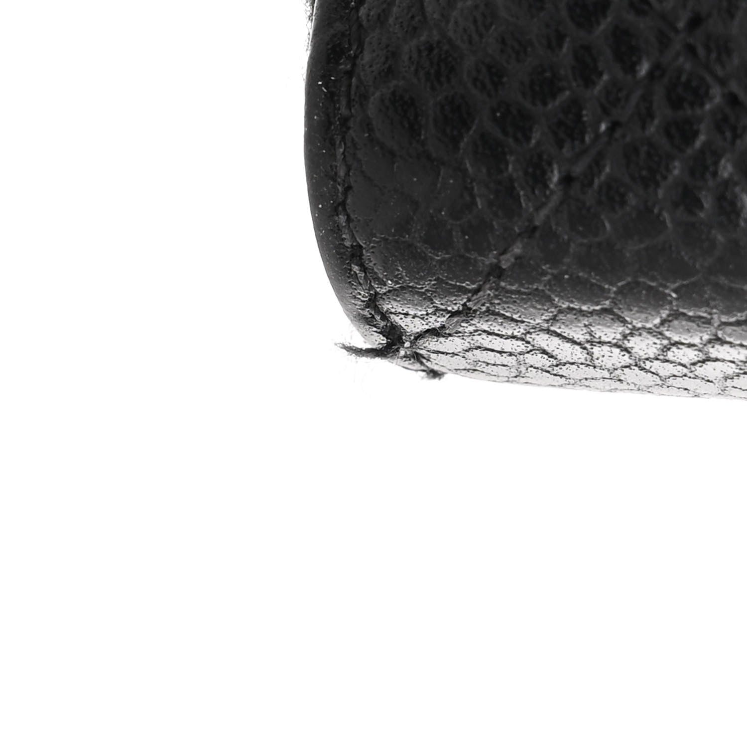 Chanel Caviar Quilted Large Gusset Zip Around Wallet Black 10 of 14
