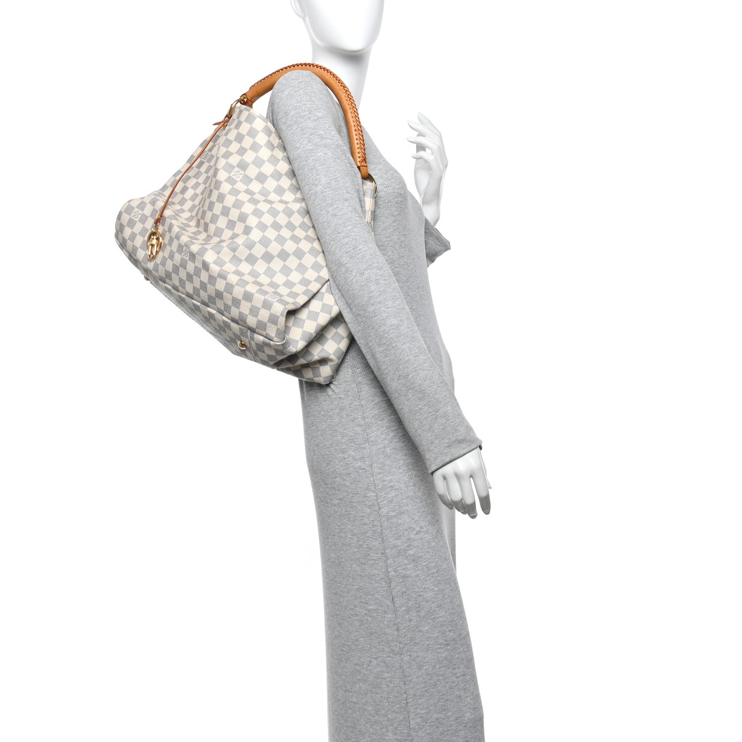 Louis Vuitton Damier Azur Artsy MM 2 of 14