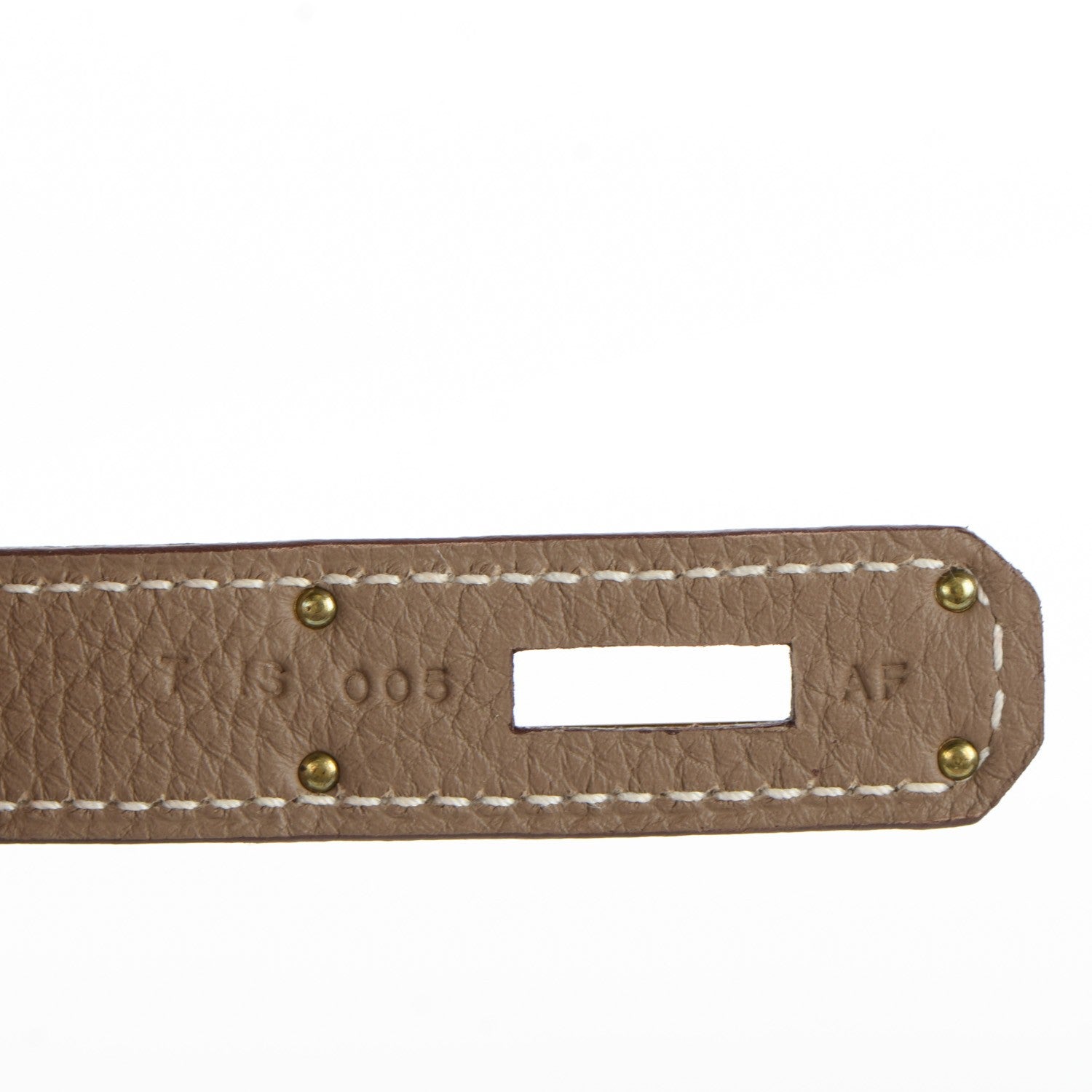 Hermes Togo Kelly Retourne 32 Etoupe 14 of 28